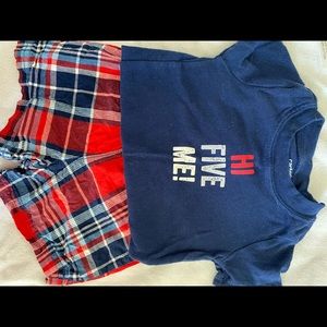 T-shirt and short set